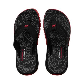 Chinelo-de-Dedo-Preto-Vermelho-e-Grafite-Flamengo-|-Kenner-Tamanho--38---Cor--PRETO-0